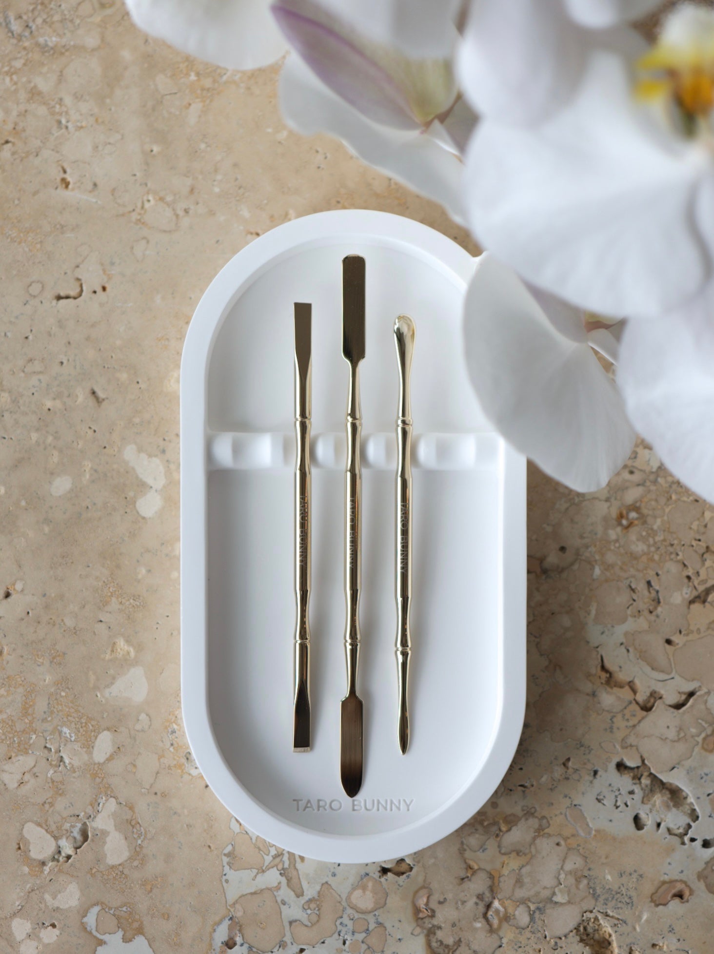 NAIL TOOL SET — GOLD PLATED