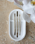 NAIL TOOL SET — GOLD PLATED